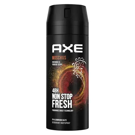 Axe Musk Body Spray Deodorant without Aluminum 150ml Axe/Lynx