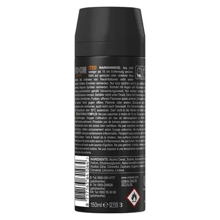 Axe Musk Body Spray Deodorant without Aluminum 150ml Axe/Lynx