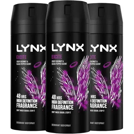 Lynx Excite Deodorant Body Spray 150ml Axe/Lynx