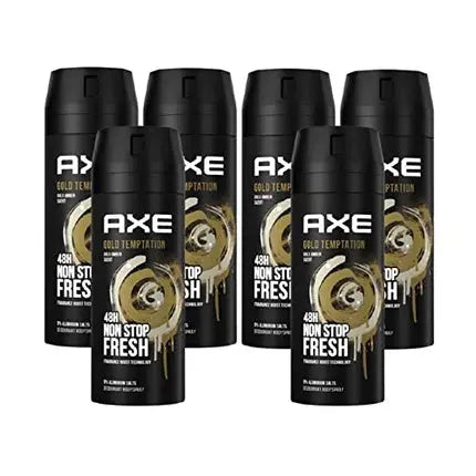 Axe Gold Temptation Body Spray without Aluminum Salts 150ml Axe/Lynx