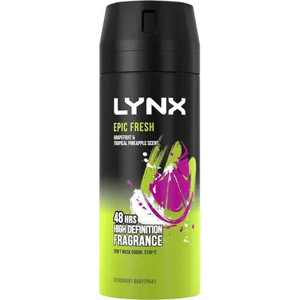 Lynx Epic Fresh Grapefruit & Pineapple Body Spray Men 150ml Axe/Lynx