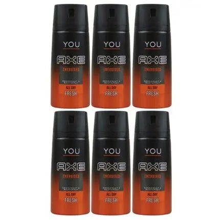 Axe Energised You 48hr Fresh Deodorant Body Spray 150ml Axe/Lynx