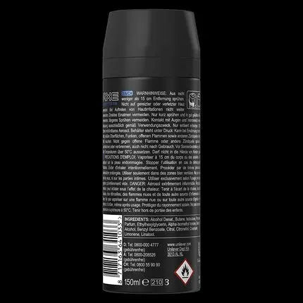 Axe Anarchy Deodorant Spray for Men without Aluminum Salts 150ml Axe/Lynx