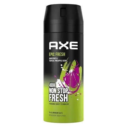 AXE Bodyspray Epic Fresh Deodorant without Aluminum 48 Hours Protection against Body Odor Axe/Lynx