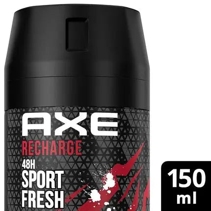 Axe Bodyspray Recharge Sport Fresh Deodorant without Aluminum 150ml Axe/Lynx