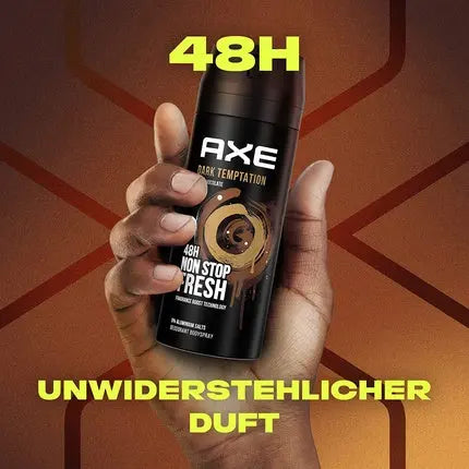 Axe Dark Temptation Body Spray Deodorant without Aluminum 150ml Axe/Lynx