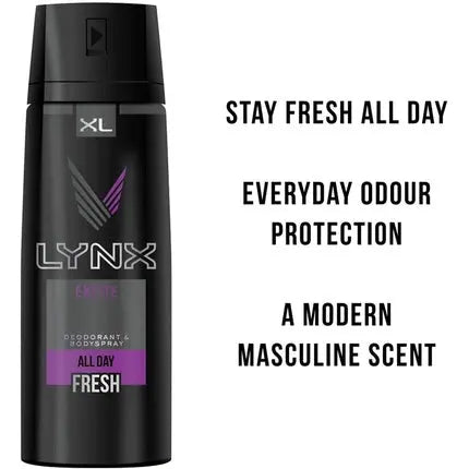 Lynx XL Excite 4 Him 200ml Deodorant Body Spray Axe/Lynx