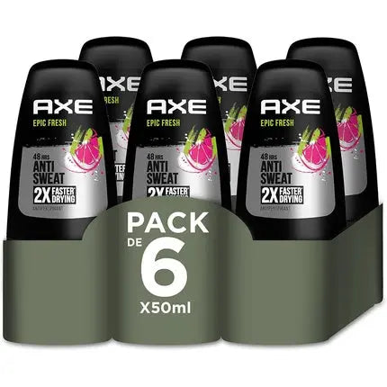 Axee Epic Fresh Antiperspirant Roller - Up to 48 Hours of Protection Axe/Lynx