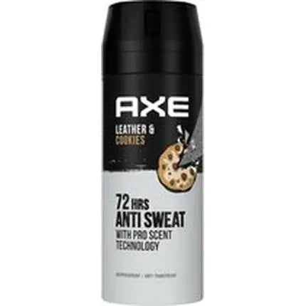 Axe Deo Spray 72h Dry - Leather Cookies - 150 Ml Axe/Lynx