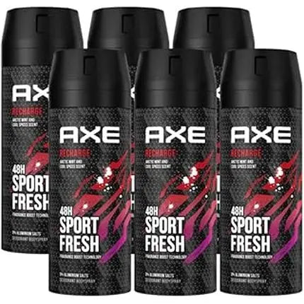 Axee Deodorant Bodyspray Sport Recharge - 150 Ml Axe/Lynx