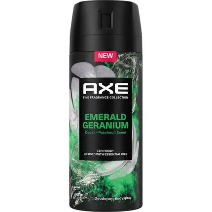 Axee Deodorant Emerald Geranium 150 Milliliters Axe/Lynx