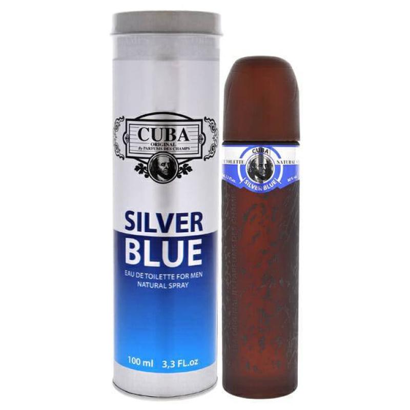 Cuba Original Silver Blue par Cuba Eau de Toilette (EDT) Mixte 100ml