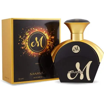 M by MARYAJ Perfume for Women Eau de Parfum 90ml - Enchanting Blend of Floral, Full-Toned, and Amber Notes Maryaj