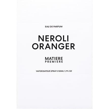 Matière Premiere Matiere Premiere Neroli Oranger Eau de Parfum (EDP) Mixte