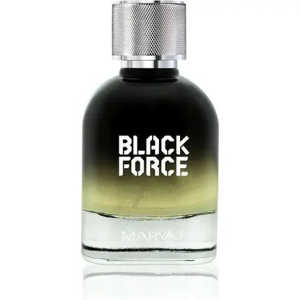 MARYAJ BLACK FORCE Eau De Parfum For Men 100ml Citrus Aromatic Blend Floral Spicy Woody Musky Mossy Notes Premium Fragrance Long-Lasting Scent Maryaj