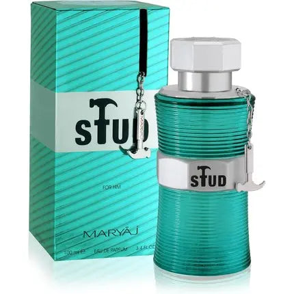 MARYAJ STUD Eau De Parfum For Men 100ml Irresistible Charm Green Spicy Citrus Floral Aromatic Woody Ambery Musky Modern Confident Fragrance Maryaj