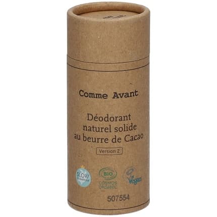 Comme Avant Natural Solid Deodorant With Cocoa Butter 50 G Unisexe