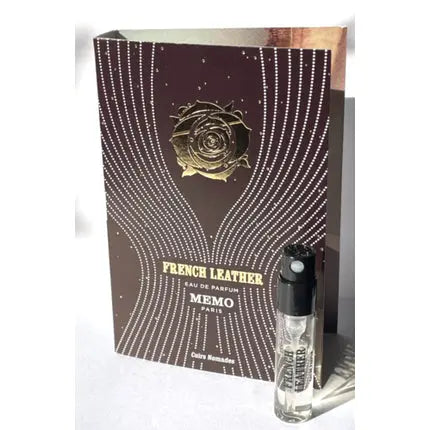 MEMO French Leather Eau de Parfum 1.5ml - NEW with card Memo