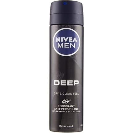 Nivea Nivea Deep Black Carbon Deodorant Déodorant (Déo) Homme 150ml