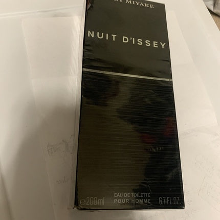 Issey Miyake Nuit D'Issey Pour Homme 6.7oz EDT Cologne for Men Brand New In Box Issey Miyake