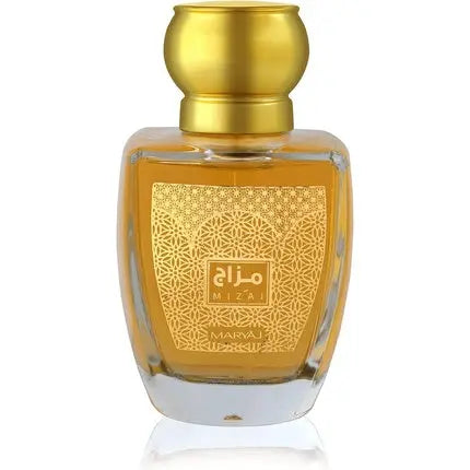 MIZAJ by Maryaj Unisex Eau De Parfum 100ml - Sophisticated Fragrance Floral Fruity Blend with Rose Jasmine Sandalwood Musk Notes Maryaj
