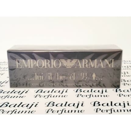 Emporio Armani He 3.4oz EDT Spray for Men