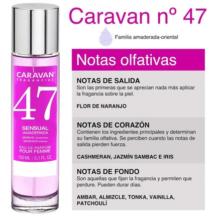 CARAVAN FRAGANCIAS No. 47 Eau de Parfum Spray for Women 150ml Caravan Fragancias