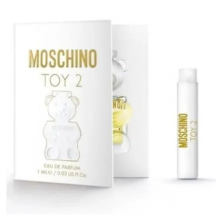 MOSCHINO TOY 2 for Women Eau de Parfum Vial Spray 0.03oz 1ml - Sample Moschino