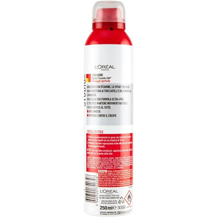 L'oreal Studio Line Fix & Shine Ultra Strong Hold Hair Spray 24 Hour Fixing 250ml