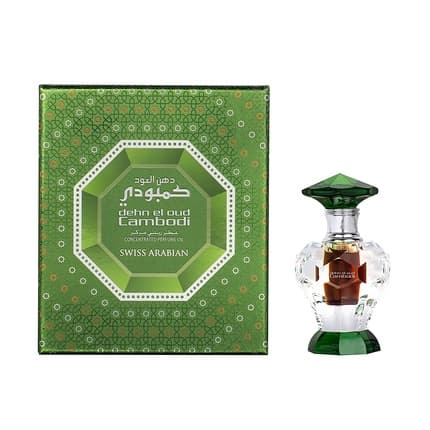 Swiss Arabian Dehn El Oud Cambodi Luxury Oil 0.1 Oz Unisexe