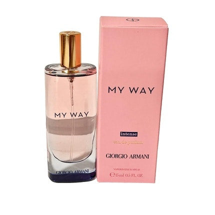 GIORGIO ARMANI My Way INTENSE Travel Spray Parfum  15ml 0.5 fl oz, 1oz équivaut à 30ml Giorgio Armani