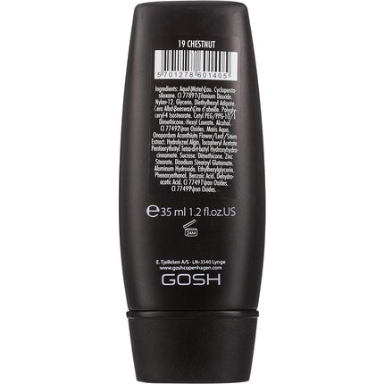 Gosh X-Ceptional Wear Foundation Long Lasting Makeup 19 Chestnut 30ml