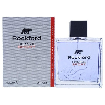 Rockford Homme Sport Eau De Toilette Enigmatic and Elegant Fragrance 100ml Rockford