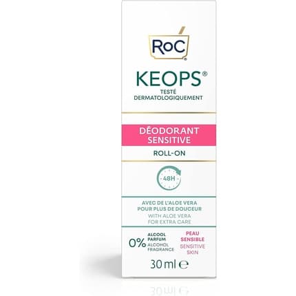 RoC Roc Keops Sensitive Deodorant Rollon Déodorant (Déo) Mixte 30ml