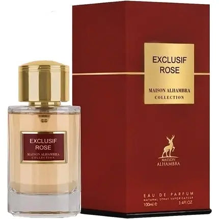 Maison Alhambra  Exclusif Rose Eau de parfum  3.4 fl oz, 1oz équivaut à 30ml Maison Alhambra