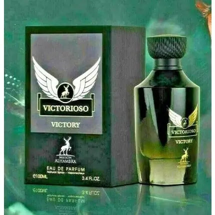 Maison Alhambra  Victorioso Victory Eau de Parfum  Pour Homme 3.4 oz, 1oz équivaut à 30ml Maison Alhambra