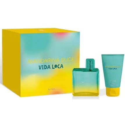 Mandarina Duck Uomo Fragrance Gift Set - Eau De Toilette 100 Ml And Shower Gel 50 Ml Mandarina Duck