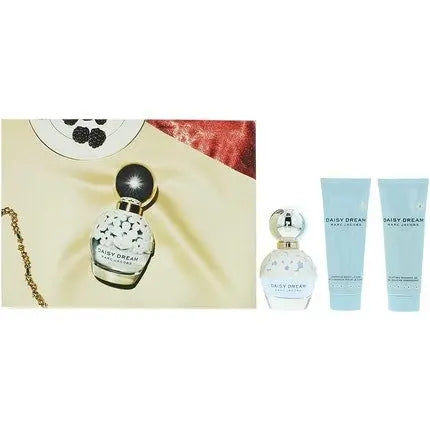 Marc Jacobs Daisy Dream 3 Piece Gift Set: Eau De Toilette 50ml + Body Lotion 75ml + Shower Gel 75ml Marc Jacobs