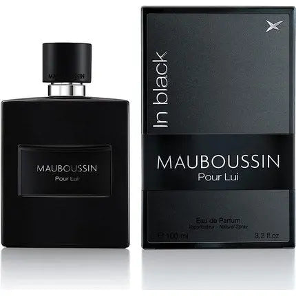 Mauboussin Pour Lui In Black 100ml Eau de Parfum Pour Homme Woody & Oriental Scent Mauboussin