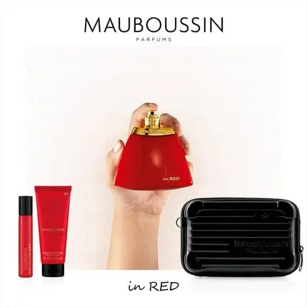 Mauboussin Prestige 2024 In Red Eau De Parfum 100ml Body Milk 75ml Mauboussin