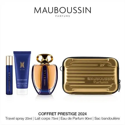 Mauboussin Prestige 2024 Star Set Eau De Parfum 90ml Body Milk 75ml Mauboussin