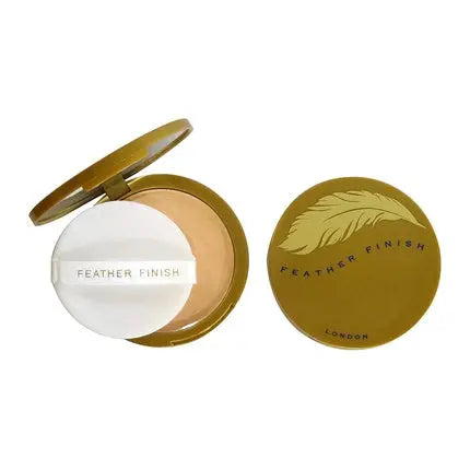 Mayfair Fragrances Pocket Mirror with Feather Finish Mirror No. 05 Honey Beige Mayfair