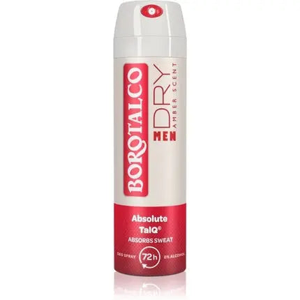 MEN Dry Déodorant en Spray 72h Parfums Amber - 150 ml