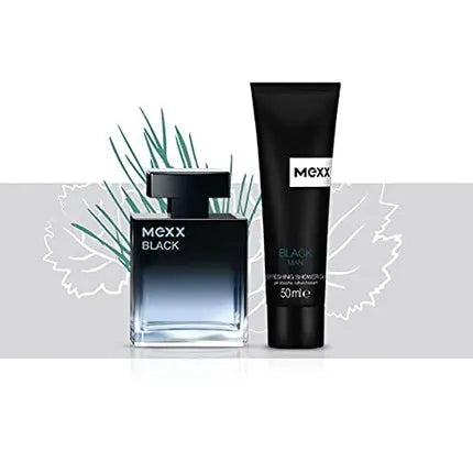 Mexx Black Man Gift Set 30ml - Eau De Toilette + 50ml Shower Gel Mexx