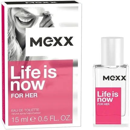 Mexx Life is now for her Eau de Toilette Vapo 15ml Mexx