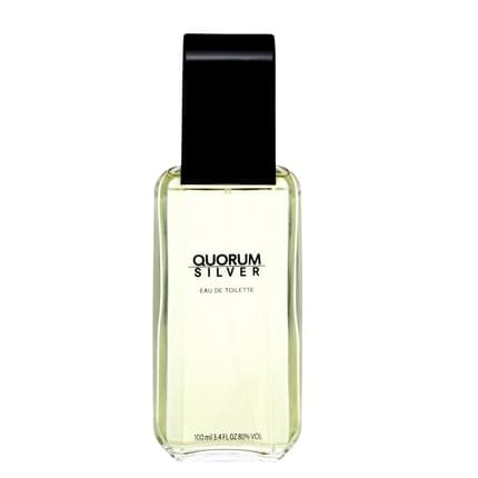 Antonio Puig Quorum Silver Eau de Toilette (EDT) Mixte 100ml