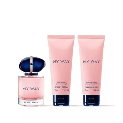 Giorgio Armani My Way e Shower Gel and Body Lotion Set Eau de Parfum 50ml pour homme