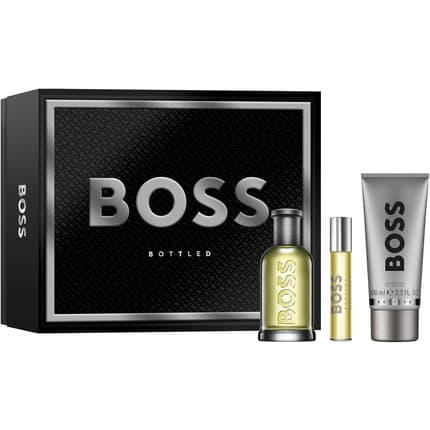 Hugo Boss 's 3 Piece Boss Bottled Festive Giftset Coffret (Coffret) Homme 100ml