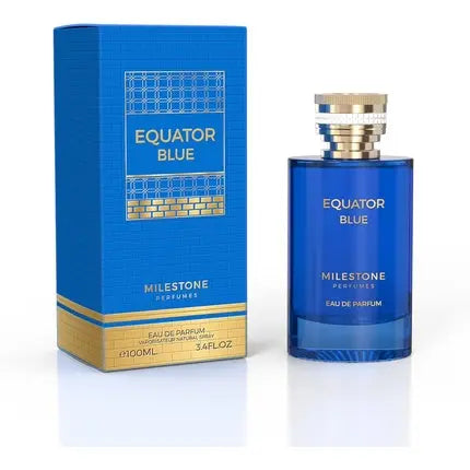 Milestone Perfumes Equator Blue Women's Long Lasting Fragrance Eau De Parfum 100ml Milestone Perfumes