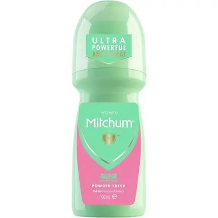 Mitchum Women 48HR Protection Roll-On Deodorant & Antiperspirant Powder Fresh 100ml Mitchum